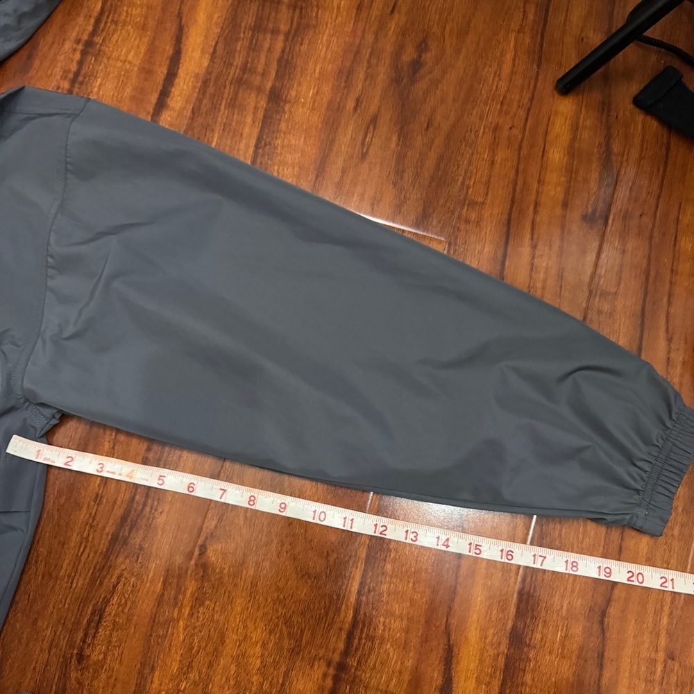 Champion Windbreaker 1/4 Zipper Pullover Jacket XL - Picture 8 of 8